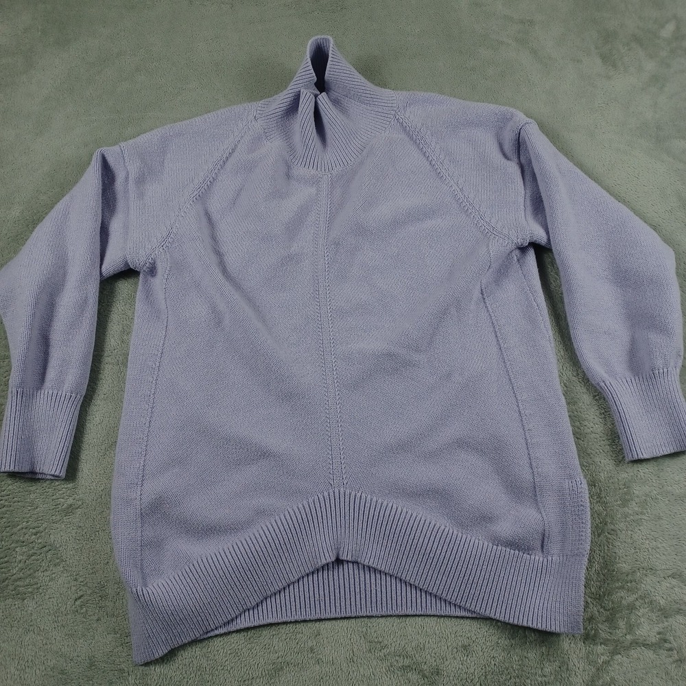 Maeve Sweater Womens Medium Purple Turtleneck Anthropologie Casual Preppy